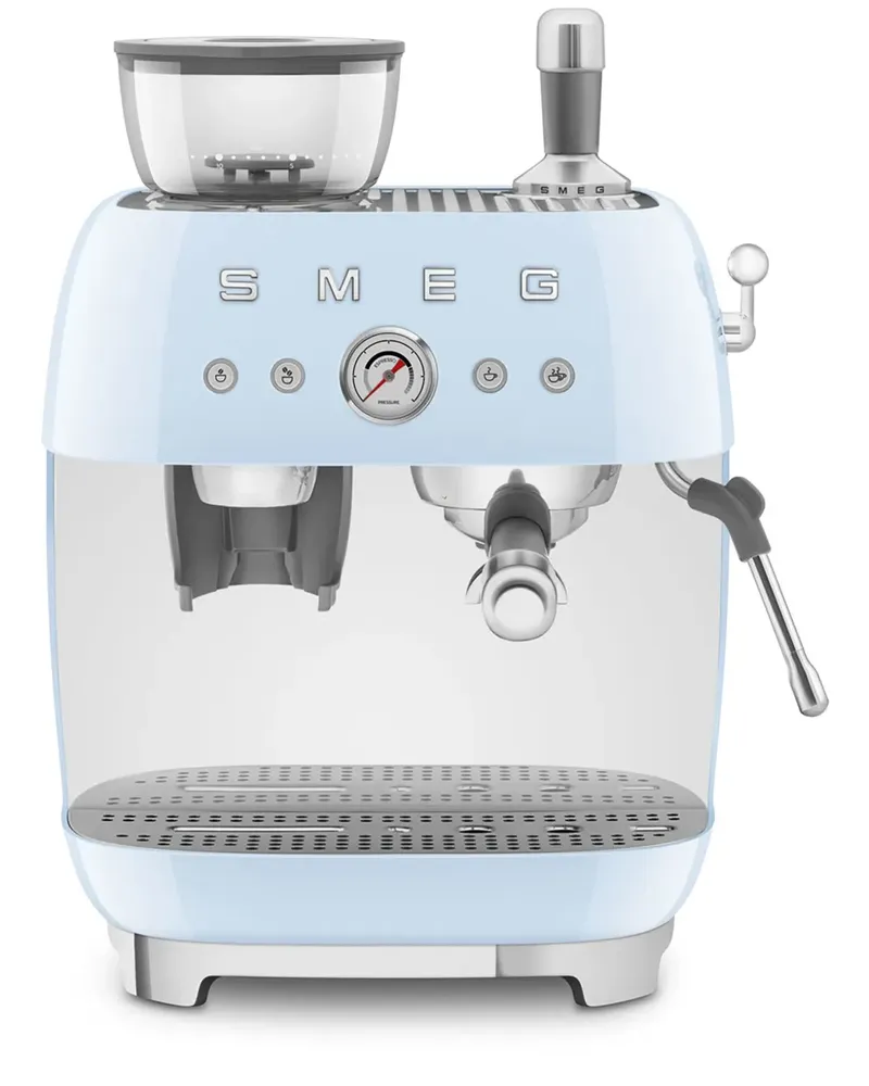 Smeg 50s Style Espressomaschine - Blau Blau