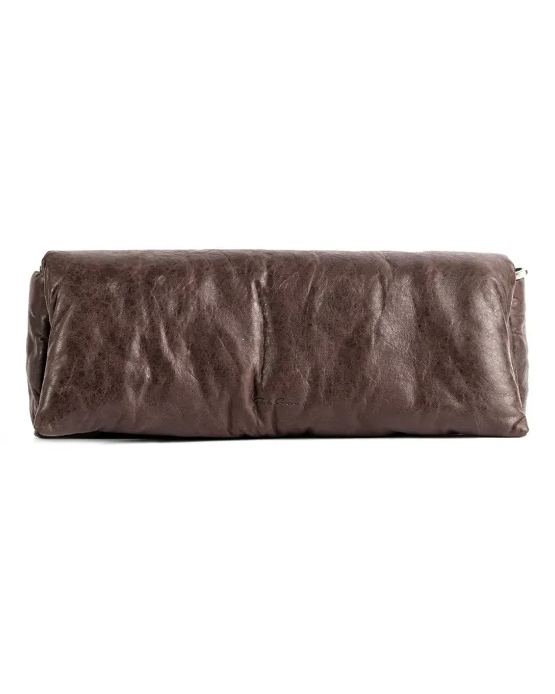 Rick Owens Gefütterte Clutch - Braun Braun