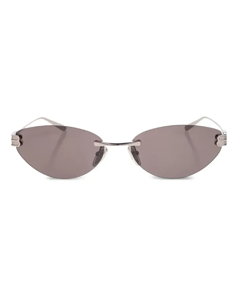 Balenciaga oval-shape sunglasses - Silber Silber