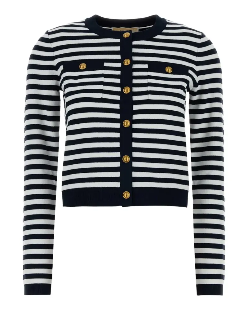 Michael Kors striped cardigan - Blau Blau