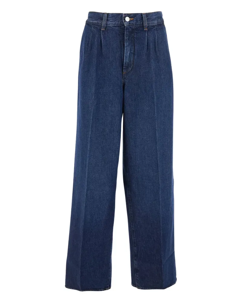 Frame Denim Jeans mit Bundfalten - Blau Blau