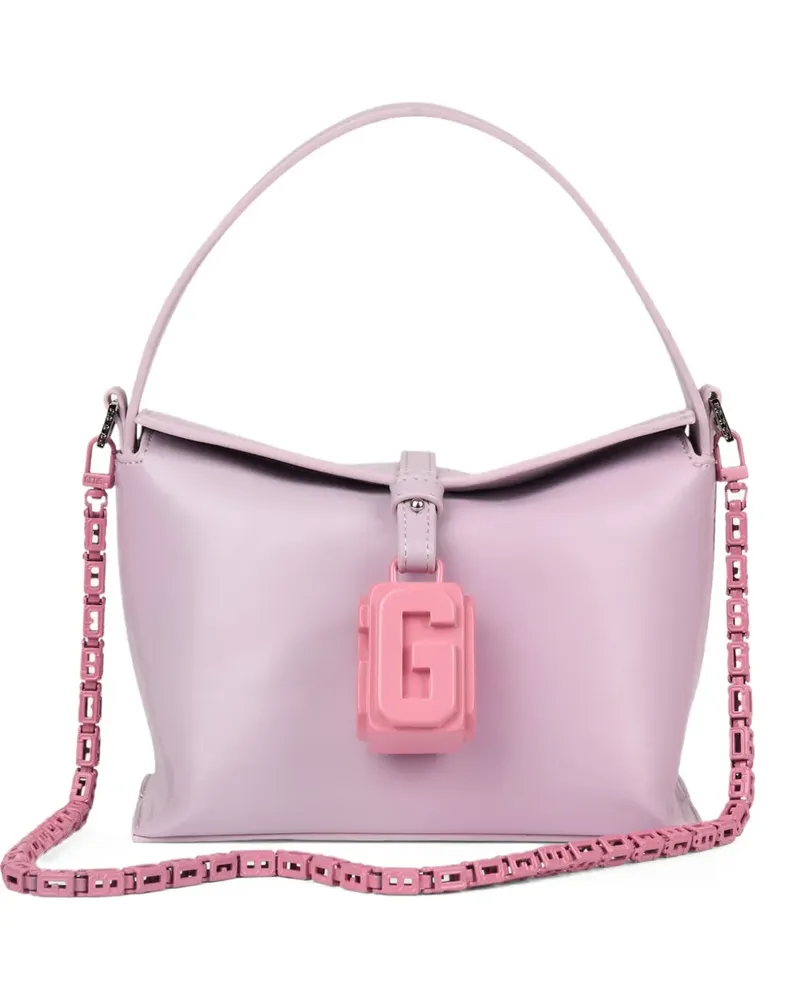 GCDS Mega Comma Schultertasche - Violett Violett