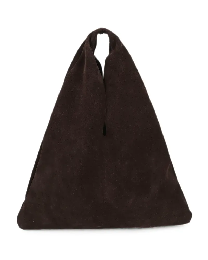 Manebí suede slouchy shoulder bag - Braun Braun