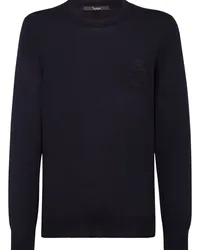 Billionaire Pullover mit Logo-Stickerei Blau