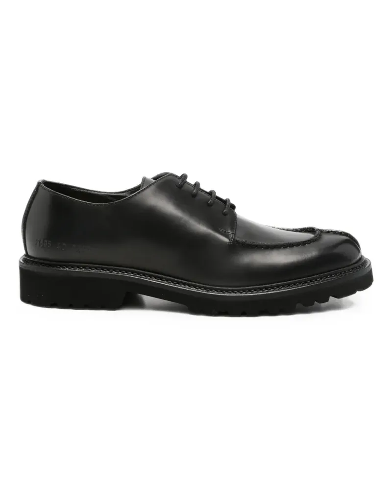 Common Projects apron-toe chunky-sole Derby shoes - Schwarz Schwarz
