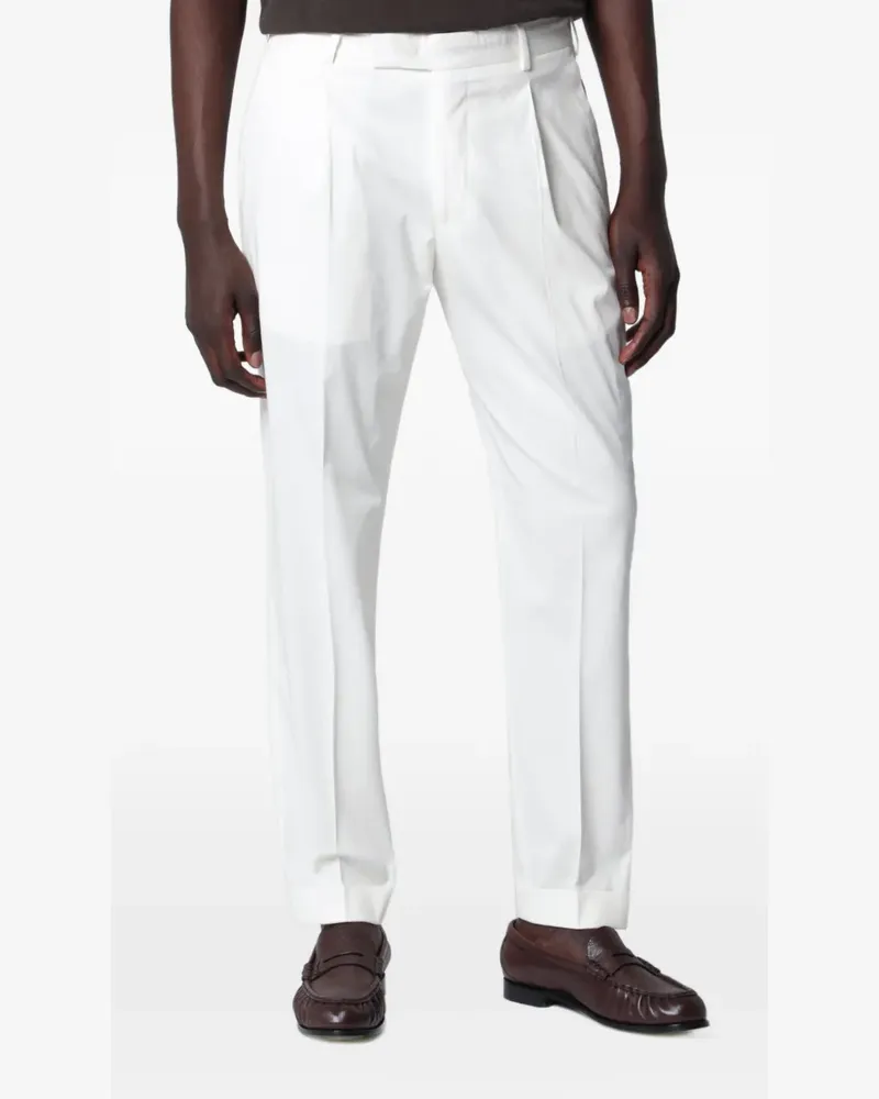 PT TORINO straight-leg trousers - Weiß Weiß