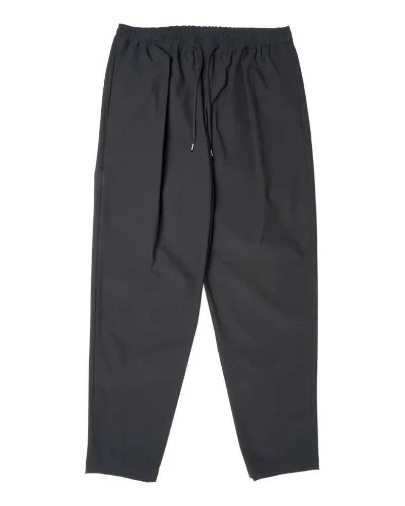 Yoshio Kubo drawstring.fastening trousers - Schwarz Schwarz