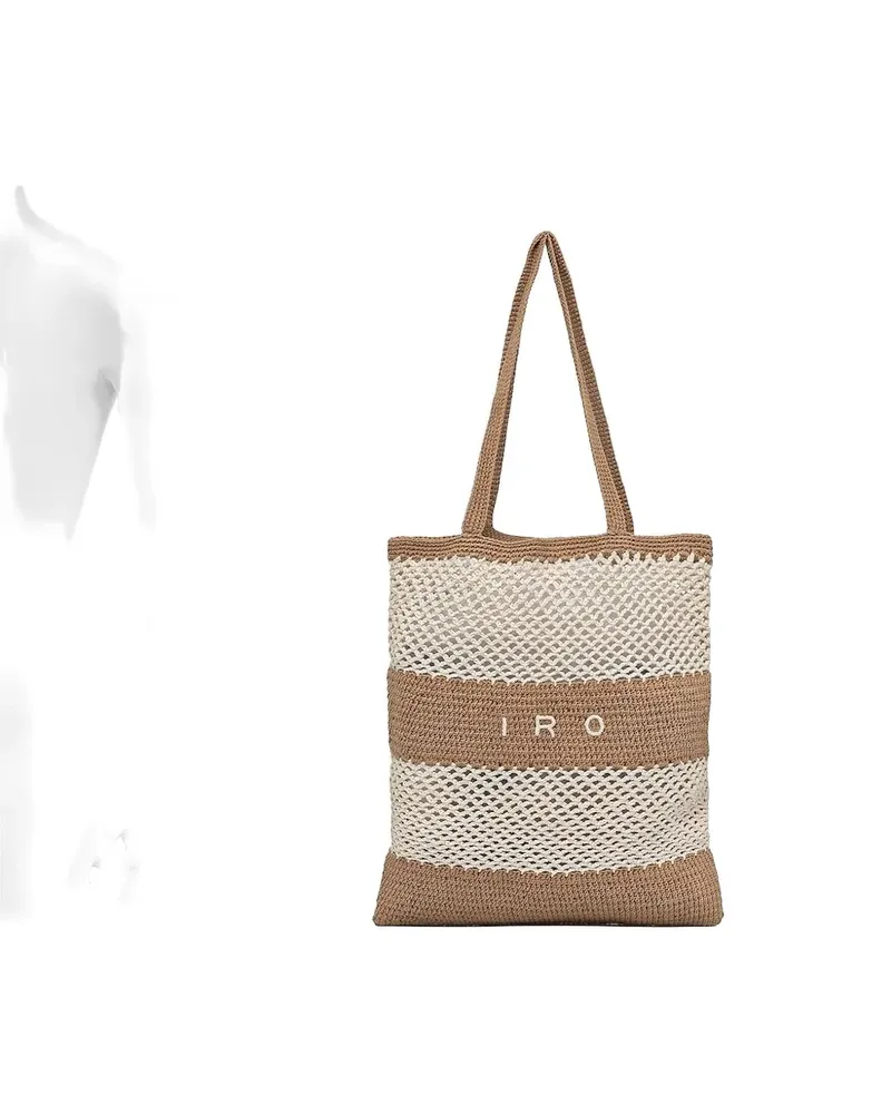 IRO Gehäkelte Tote Bag - Nude Nude