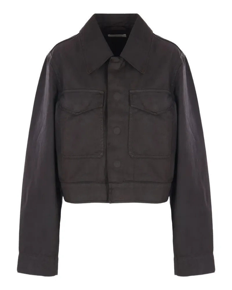 Christophe Lemaire Klassische Jeansjacke - Braun Braun