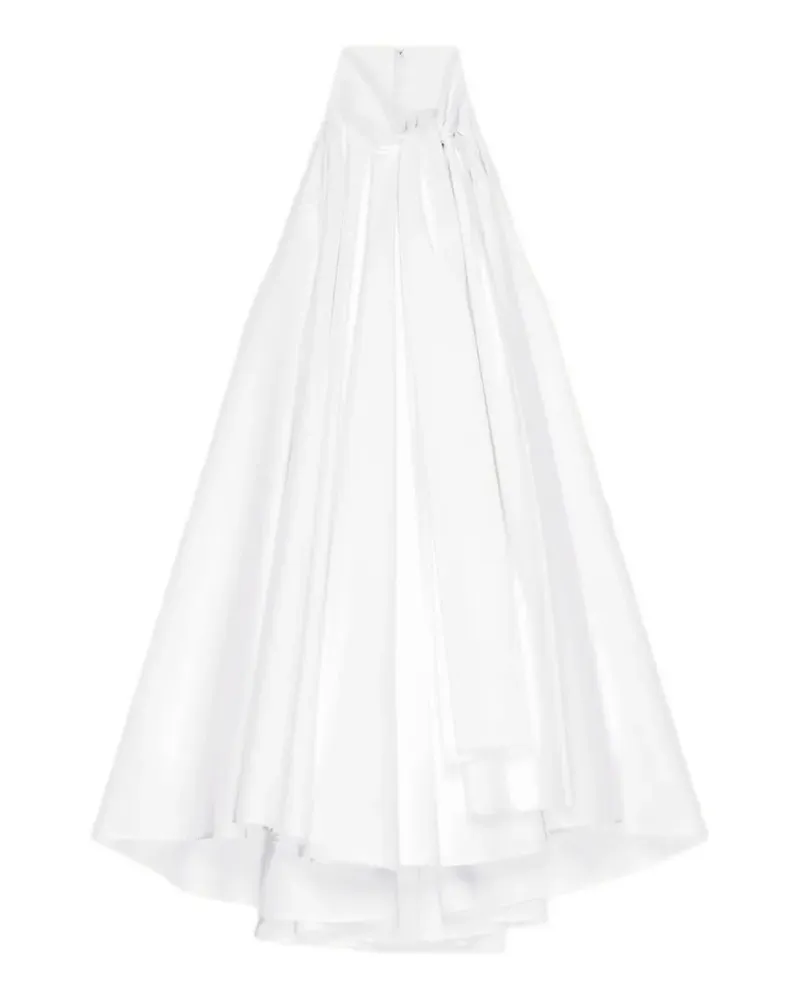 Givenchy Popeline-Kleid mit Schleife - Weiß Weiß