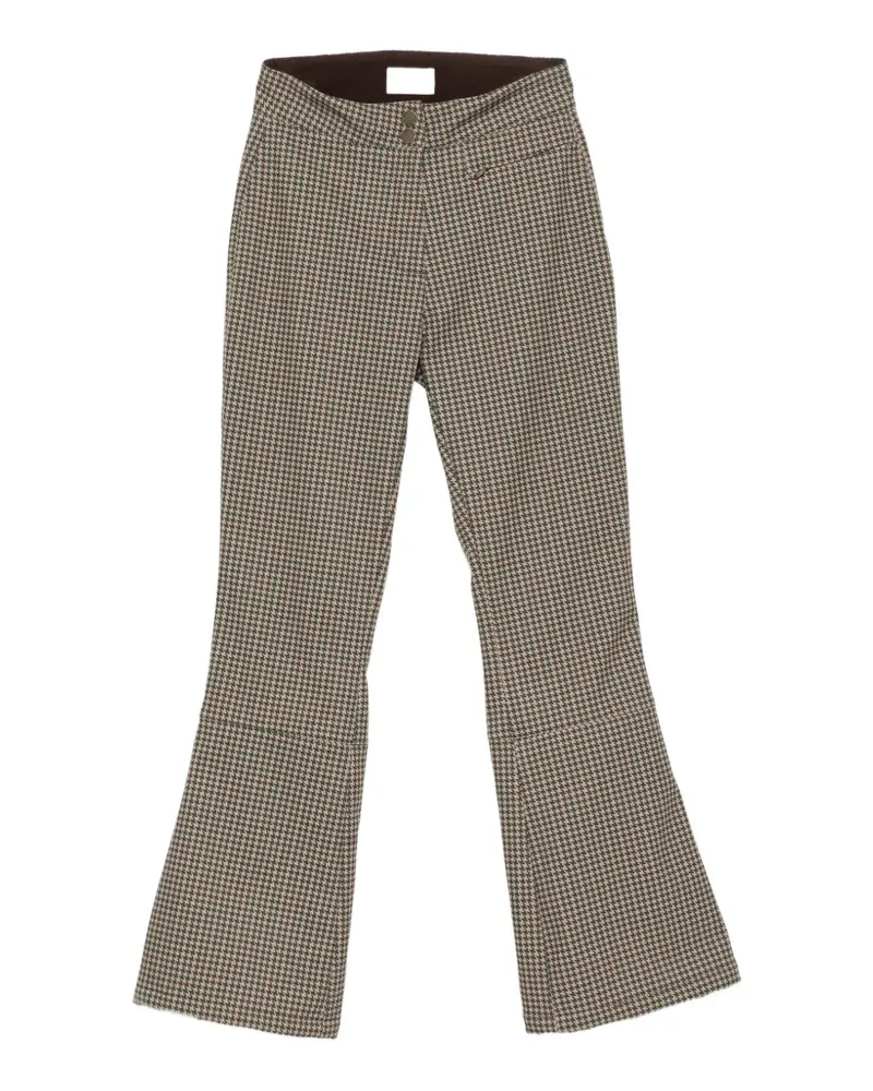 WE NORWEGIANS Glenshee Skihose mit Hahnentrittmuster - Braun Braun