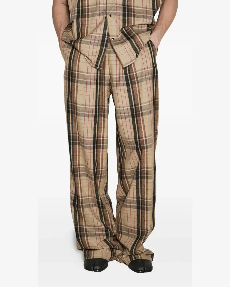 VTMNTS Car Flanellhose - Braun Braun