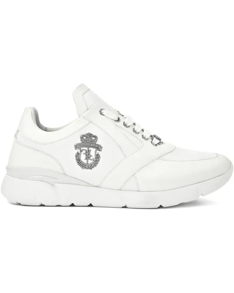 Billionaire Runner Crest Sneakers - Weiß Weiß
