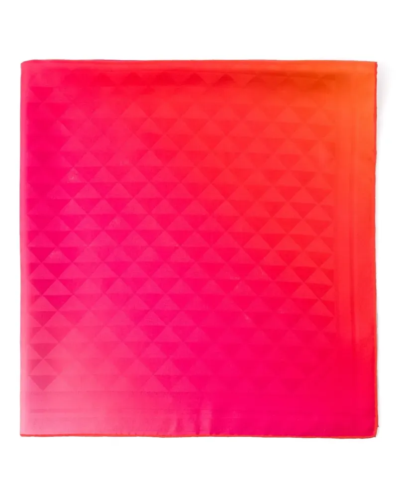 Prada Seidenschal mit Print - Rosa Rosa