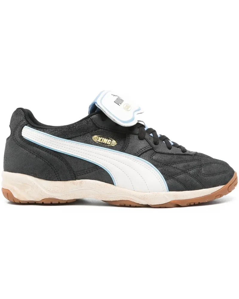 Puma King Indoor Sneakers -  BLACK-WARM WHITE Puma