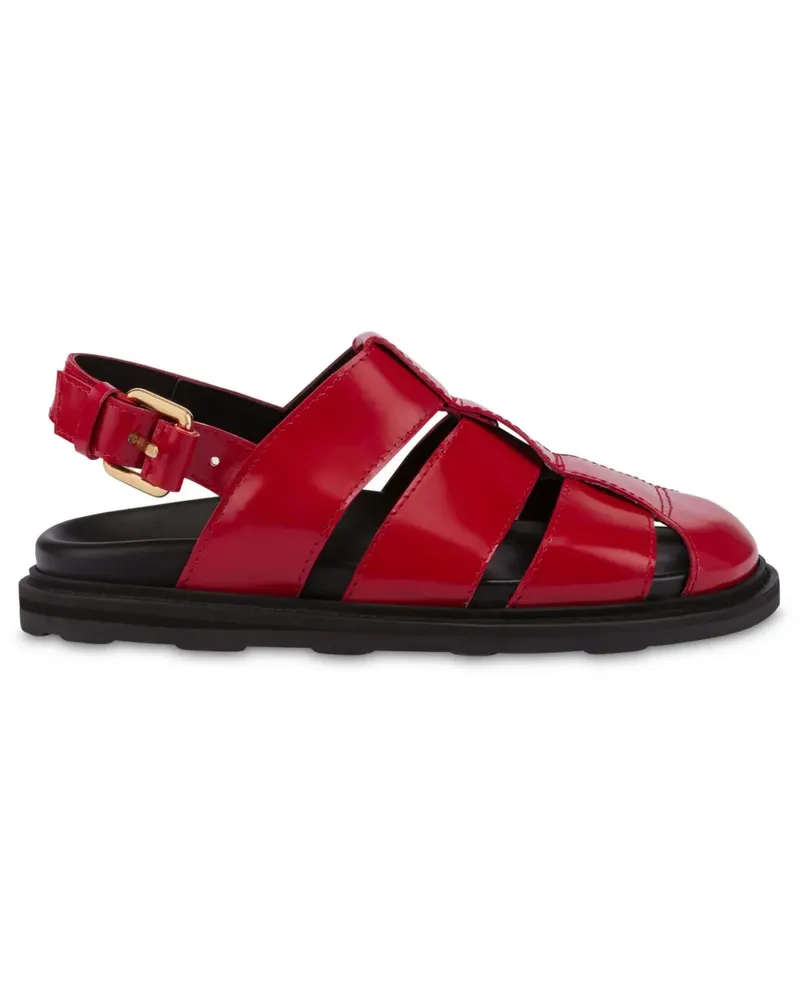 Moschino Sandalen mit Riemen - Rot Rot