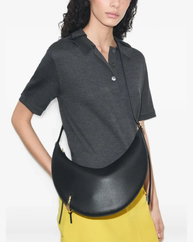 Tory Burch Pierced crossbody bag - Schwarz Schwarz