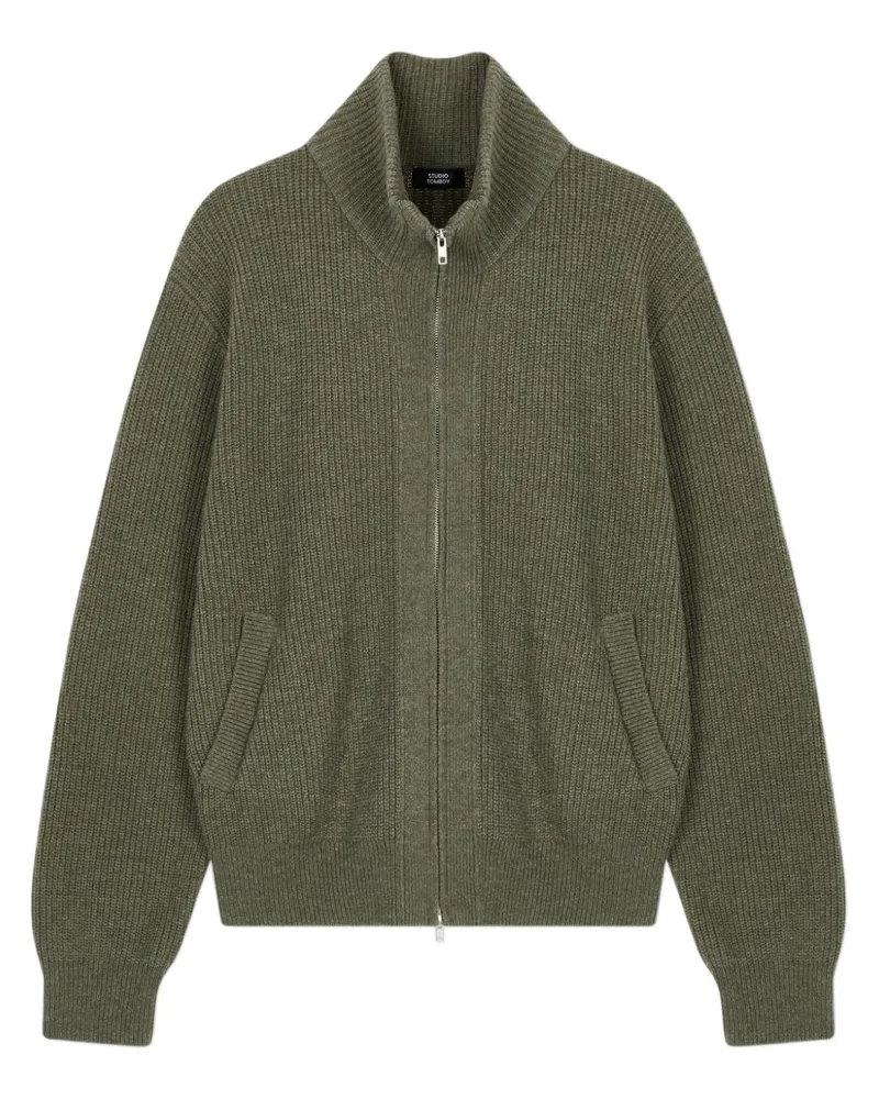 STUDIO TOMBOY Jacke mit Reißverschluss - Grün Grün