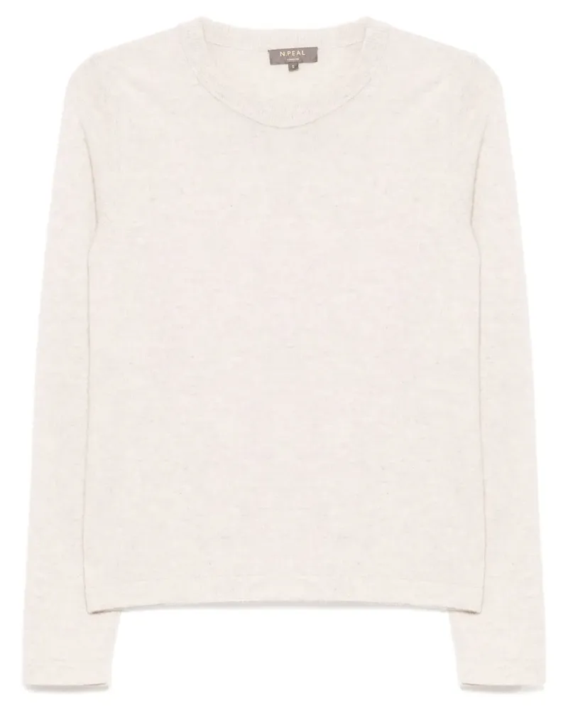 N.Peal Hallie Pullover - Grau Grau