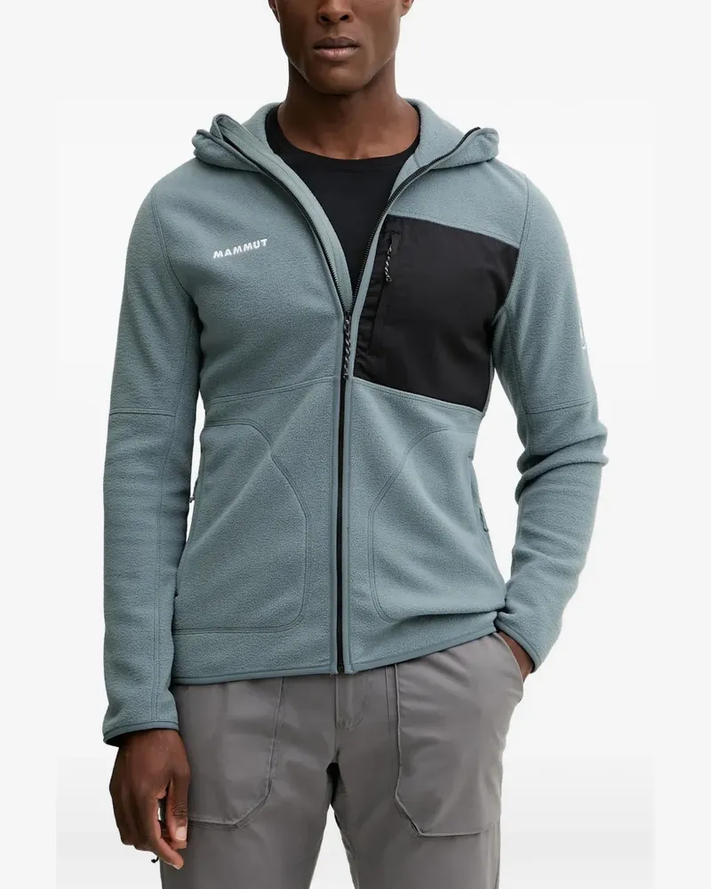 Mammut Tamaro logo-embroidered fleece jacket - Blau Blau