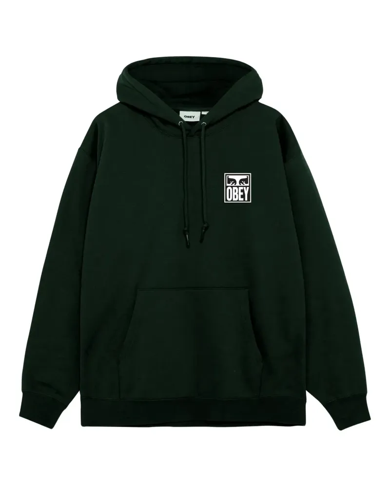 Obey Eyes Icon Hoodie - Grün Grün