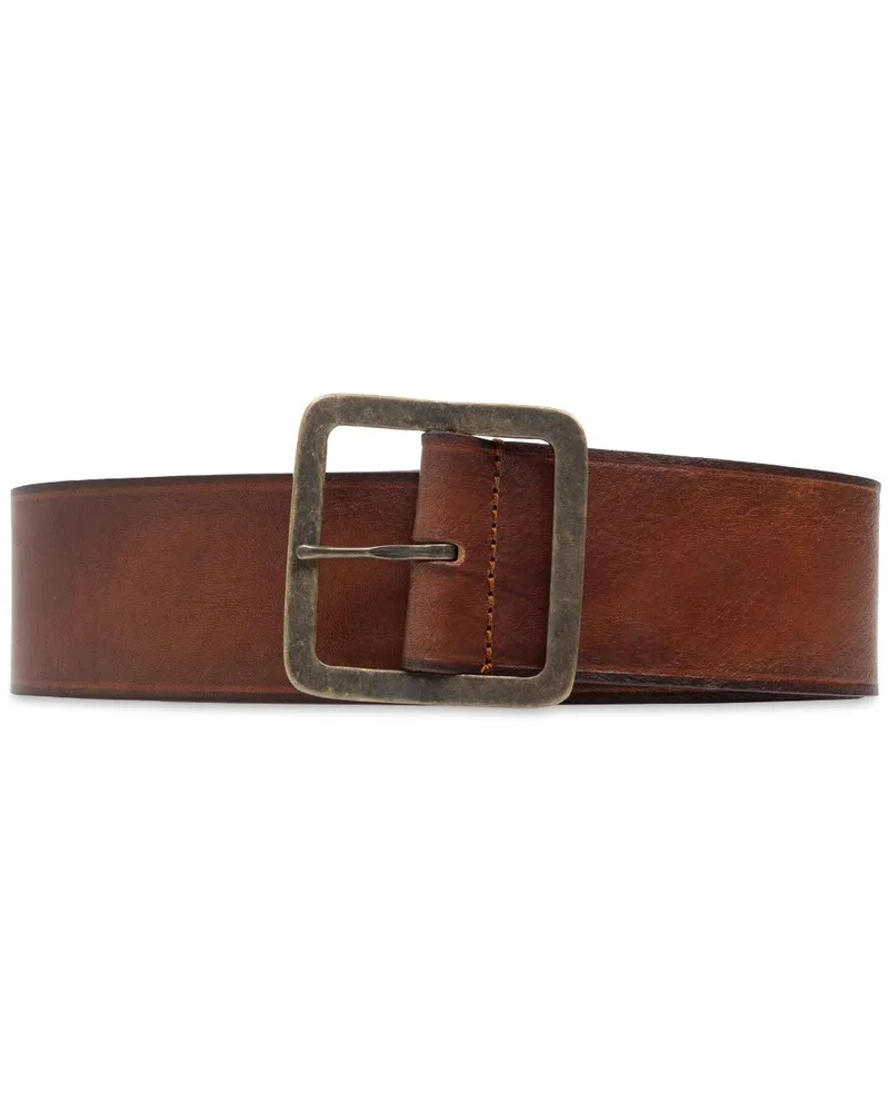 Dsquared2 Schnallengürtel aus Leder - Braun Braun
