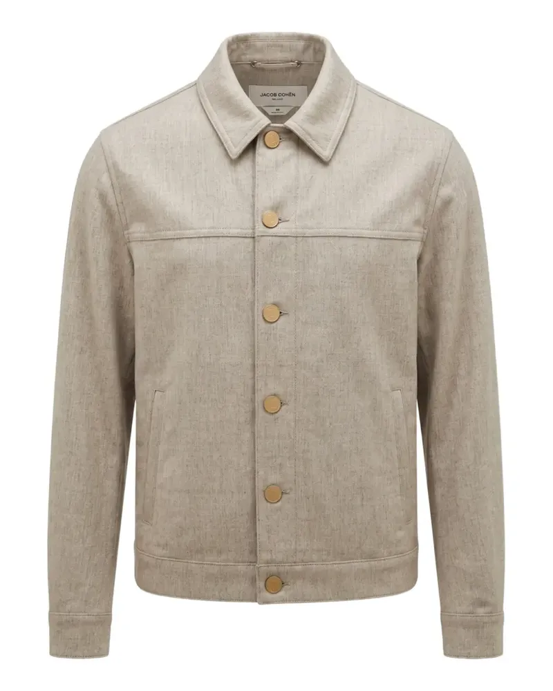 Jacob Cohën Jacke mit Knöpfen - Braun Braun