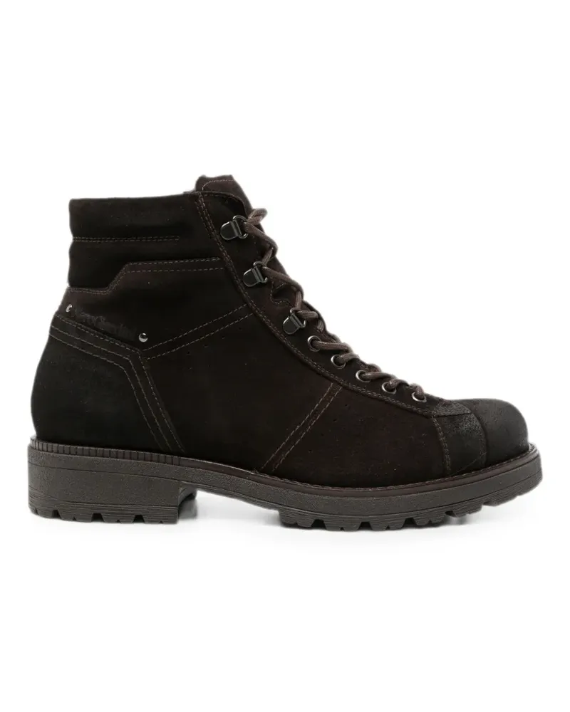 Nero Gardini Bikerstiefel aus Wildleder - Braun Braun