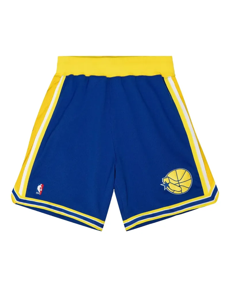 Mitchell & Ness NBA Warriors 1995-96 Basketballshorts - Blau Blau