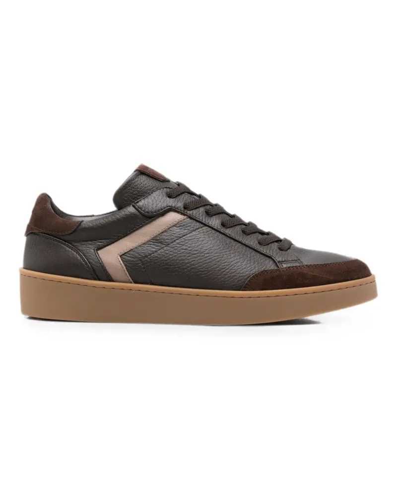 Canali Nuvola Sneakers mit Einsätzen - Braun Braun