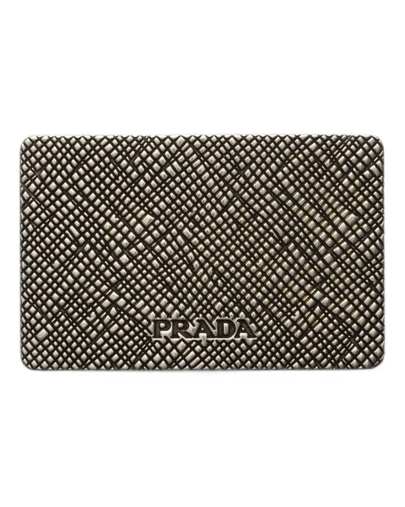 Prada Gürtelschnalle aus Messing - Silber Silber