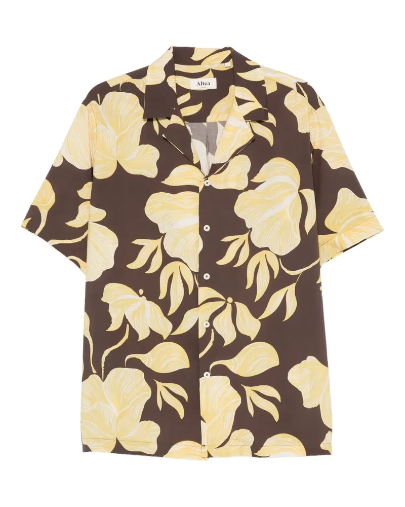 Altea floral-print short-sleeve shirt - Braun Braun