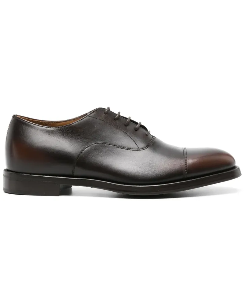 Officine Creative Italia Ausgeblichene Derby-Schuhe - Braun Braun