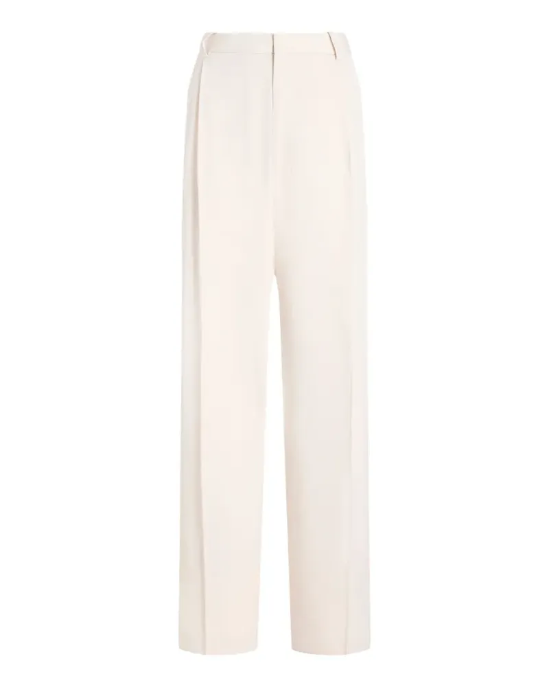 Proenza Schouler Clementina Twill-Hose mit Falten - Nude Nude