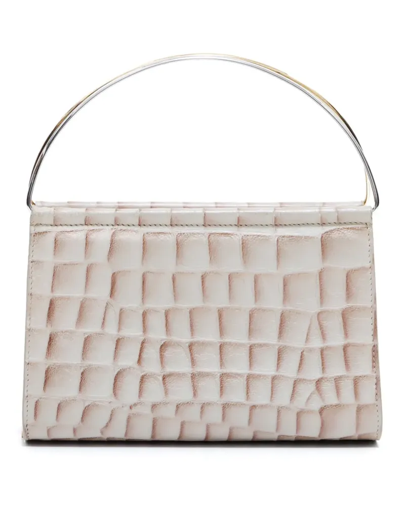 Cartier Handtasche mit Kroko-Effekt - Nude Nude