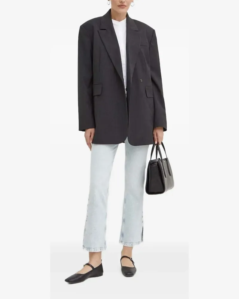 HUGO BOSS side-slit jeans - Blau Blau
