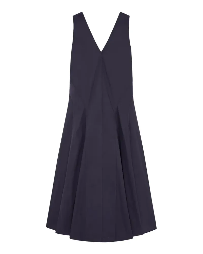 Another Tomorrow pleated maxi dress - Blau Blau