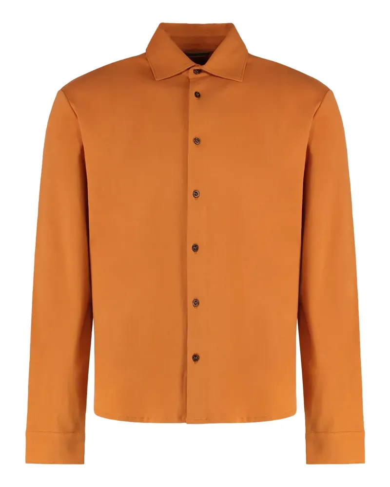 MOORER buttoned shirt - Orange Orange