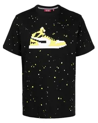 Mostly Heard Rarely Seen T-Shirt mit Schuh-Print Schwarz