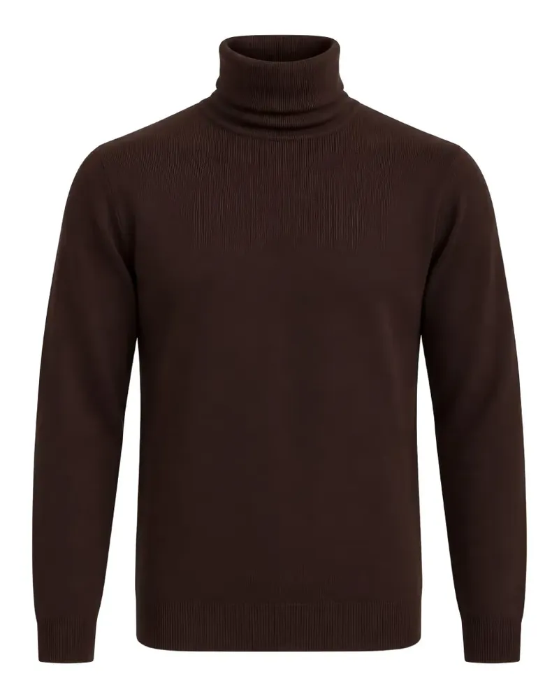 Alpha Studio roll-neck sweater - Braun Braun