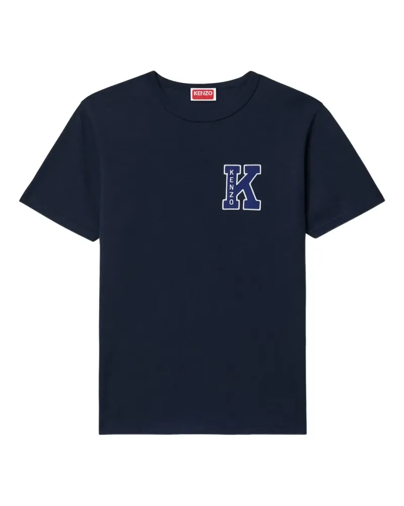 Kenzo Work And Play cotton T-shirt - Blau Blau