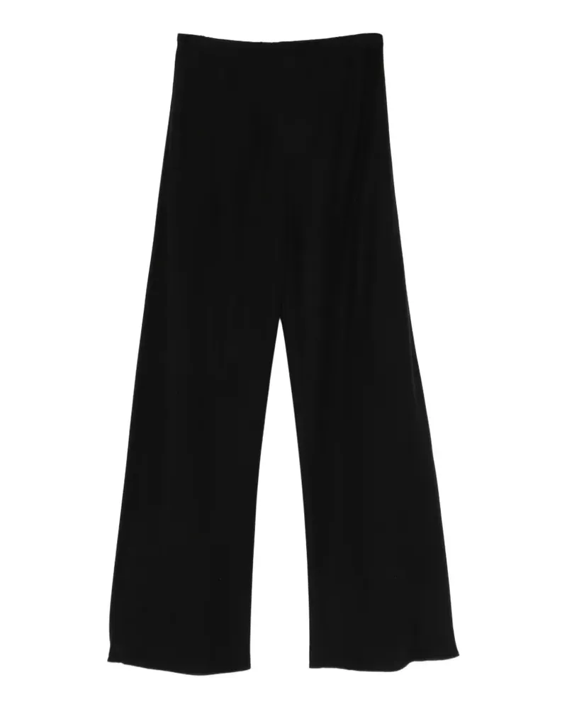 The Row Galen silk trousers - Schwarz Schwarz