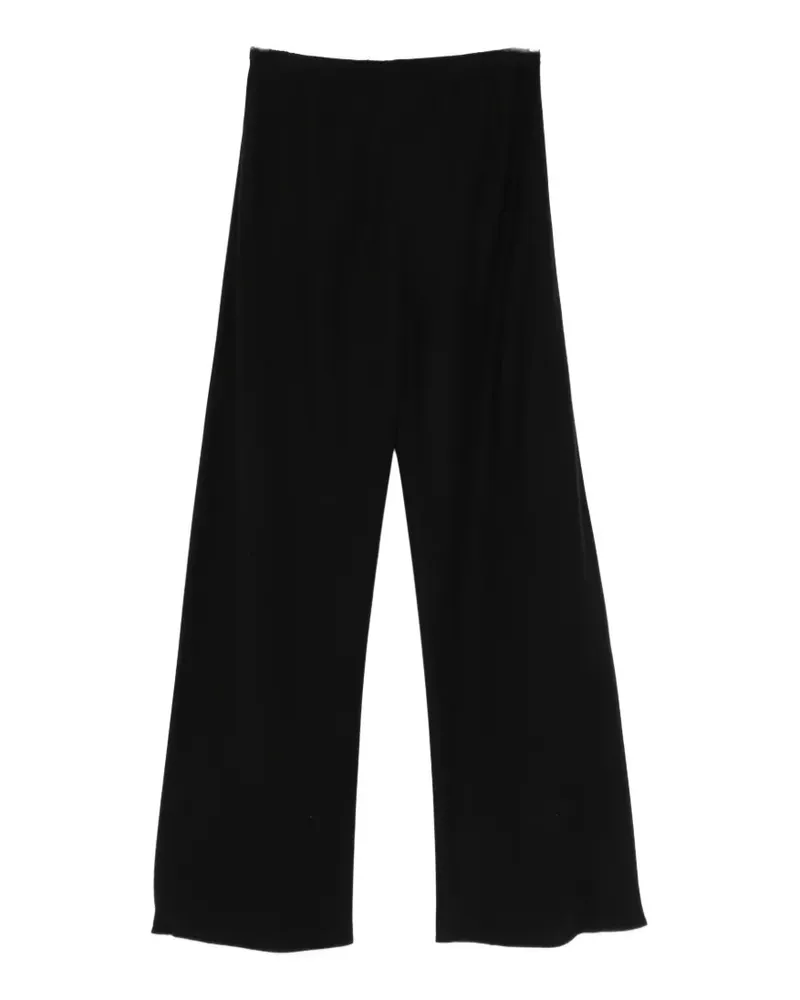 The Row Galen silk trousers - Schwarz Schwarz