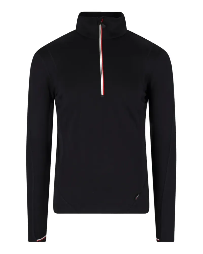 Moncler half-zip swaetshirt - Schwarz Schwarz