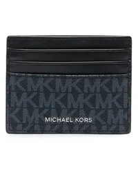 Michael Kors Kartenetui mit Monogramm Blau