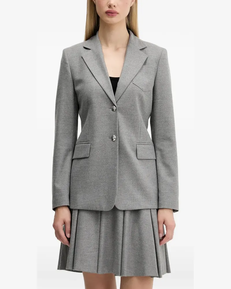 HUGO BOSS single-breasted blazer - Grau Grau