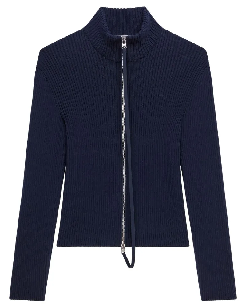 Courrèges Cardigan mit Reißverschluss - Blau Blau
