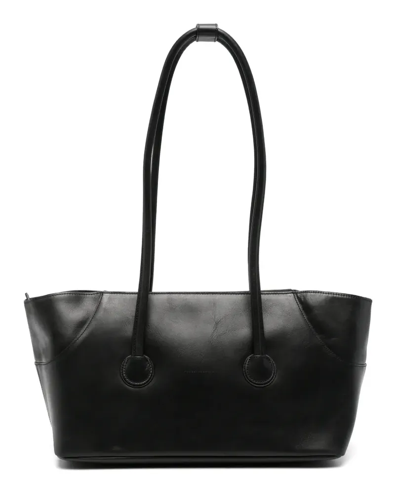 Marge Sherwood Schultertasche mit Reißverschluss - Schwarz Schwarz