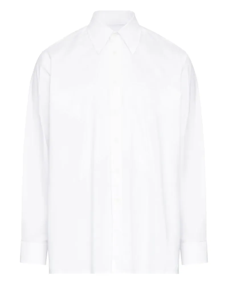 Maison Margiela Klassisches Hemd - Weiß Weiß