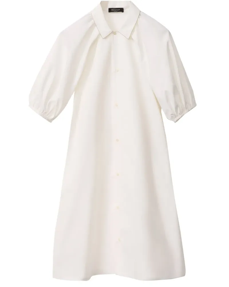 Fabiana Filippi Hemdkleid - Weiß Weiß